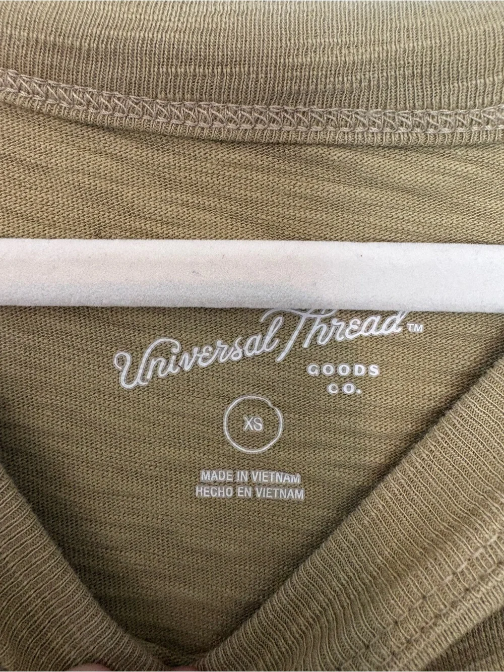 Universal Thread Olive Green Midi T-Shirt Dress - Picture 4 of 4